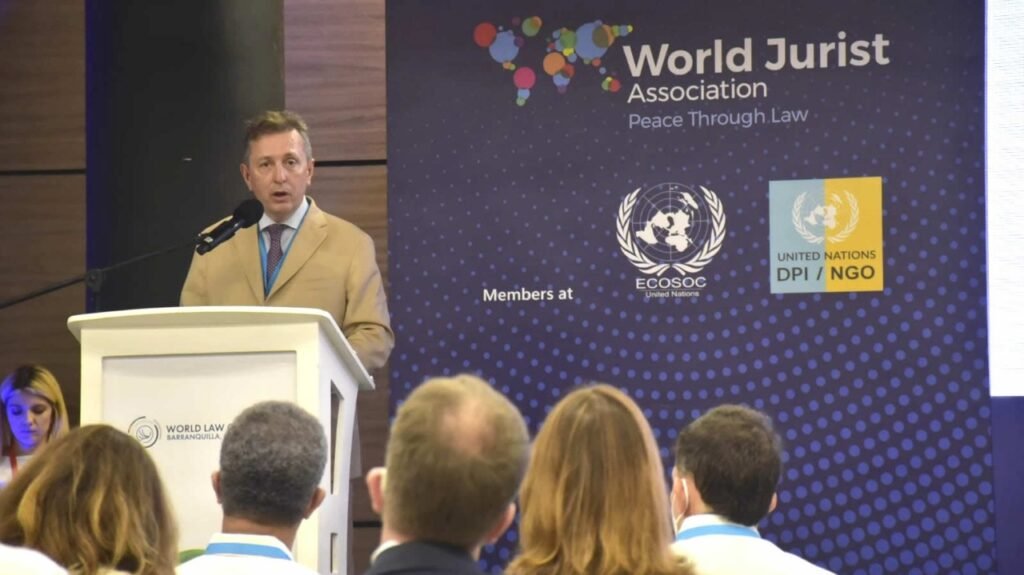 El presidente del Congreso Mundial de Juristas, Javier Cremades.