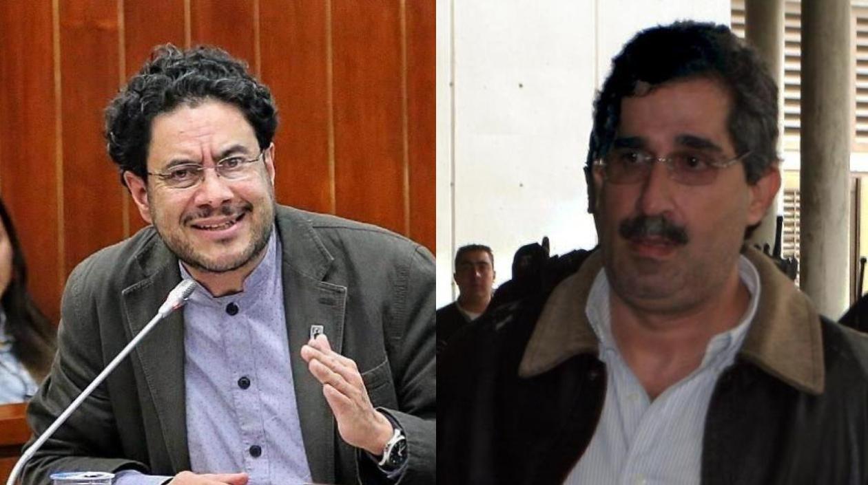 Iván Cepeda y Salvador Arana