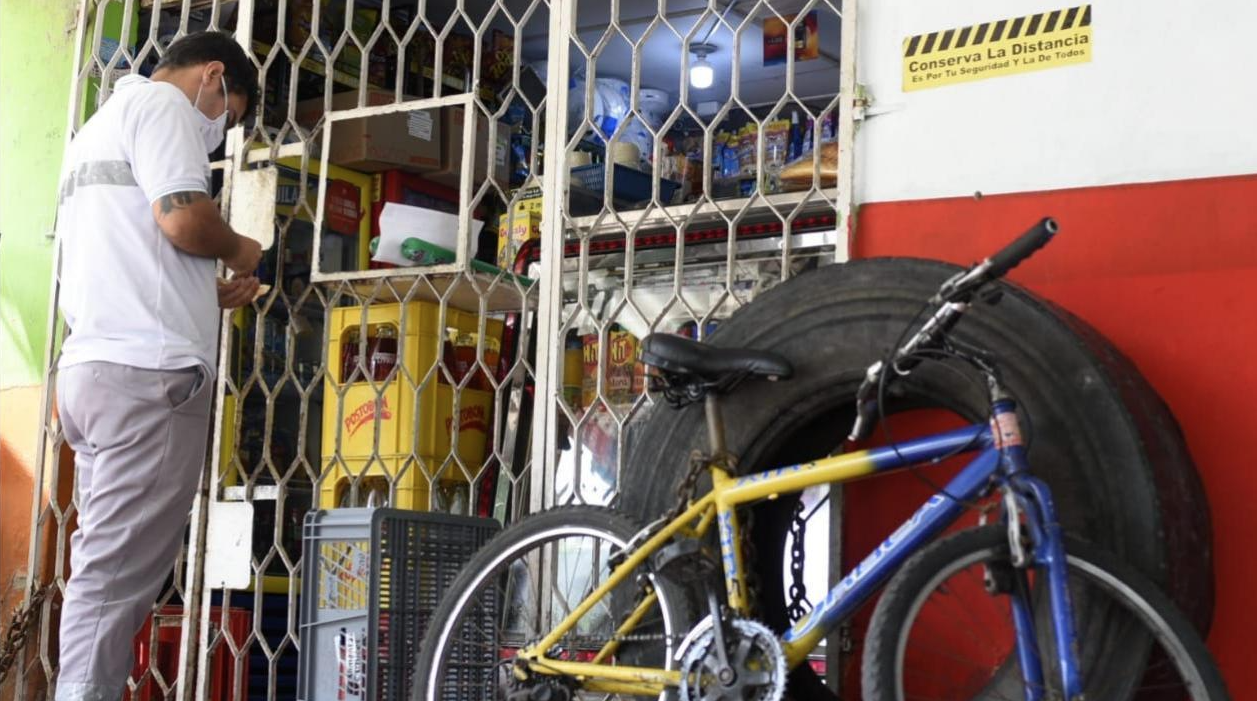 marcha de comerciantes