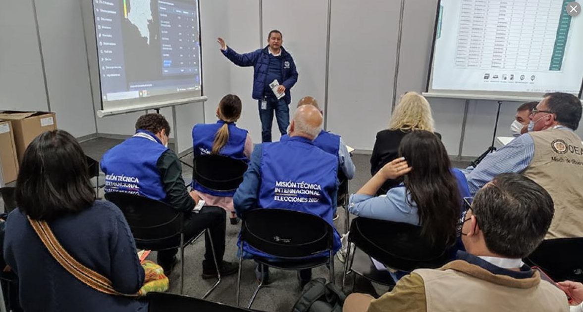 simulacro de conteo de votos