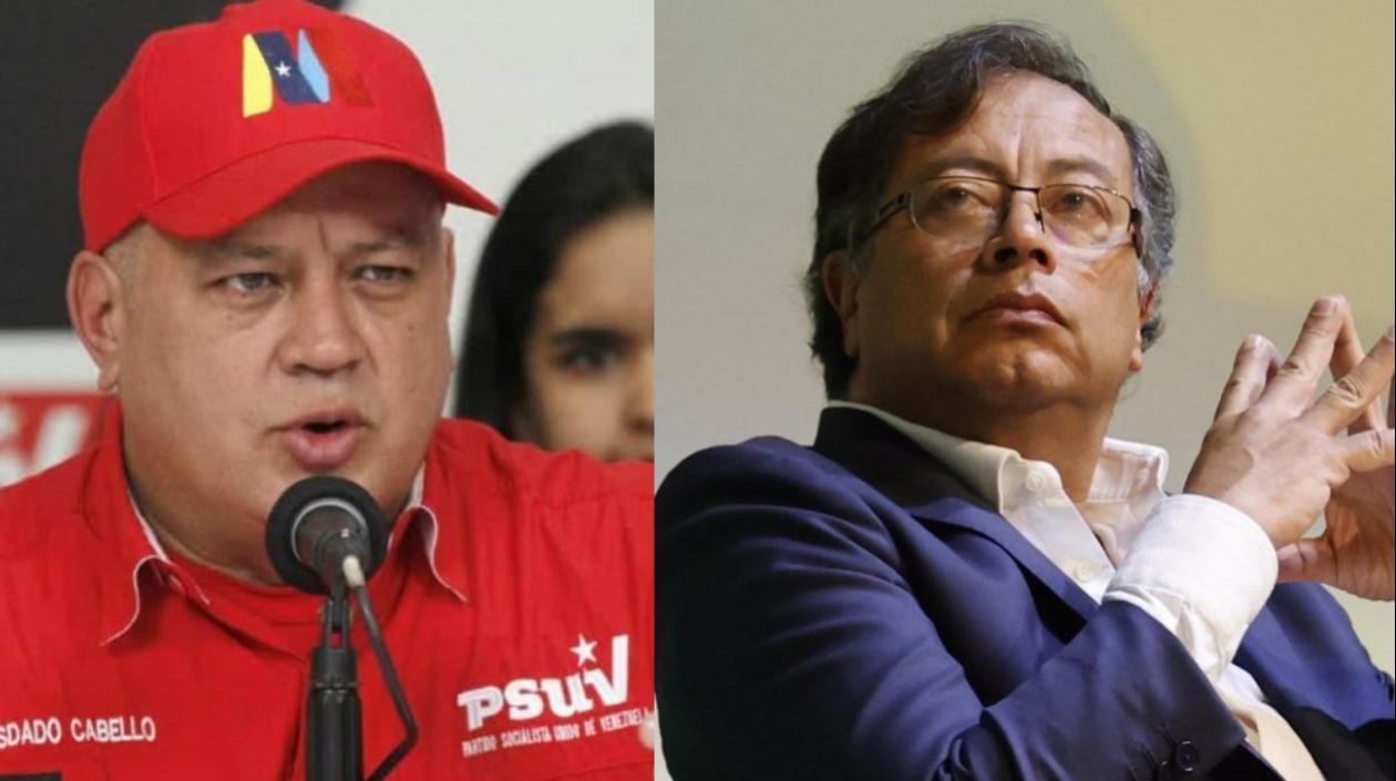 Diosdado Cabello sobre Gustavo Petro