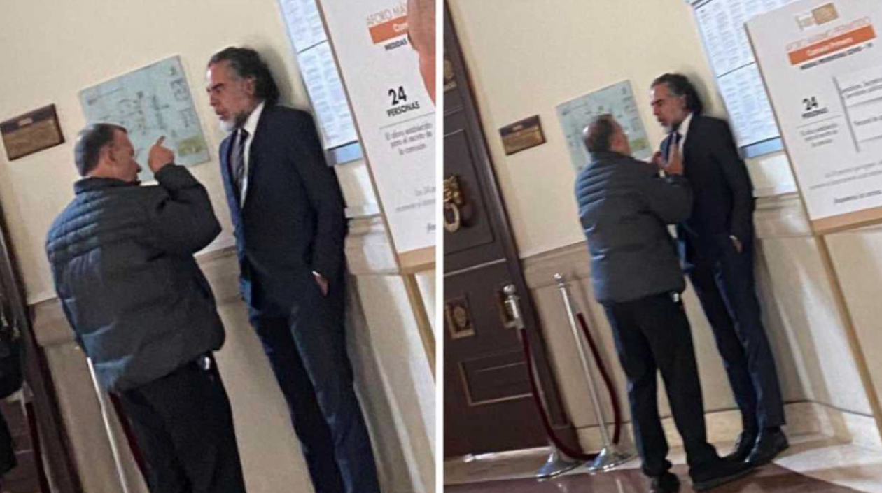 Roy Barreras y Armando Benedetti