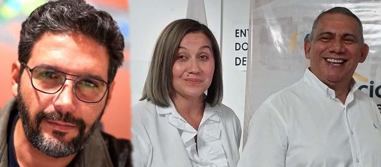 Máximo Noriega y Verónica Patiño