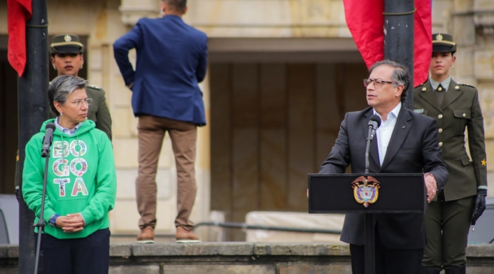 conducción errática del presidente