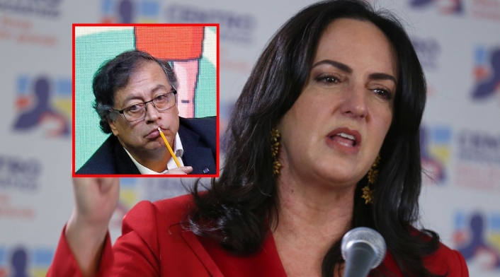 María Fda. Cabal contra Petro