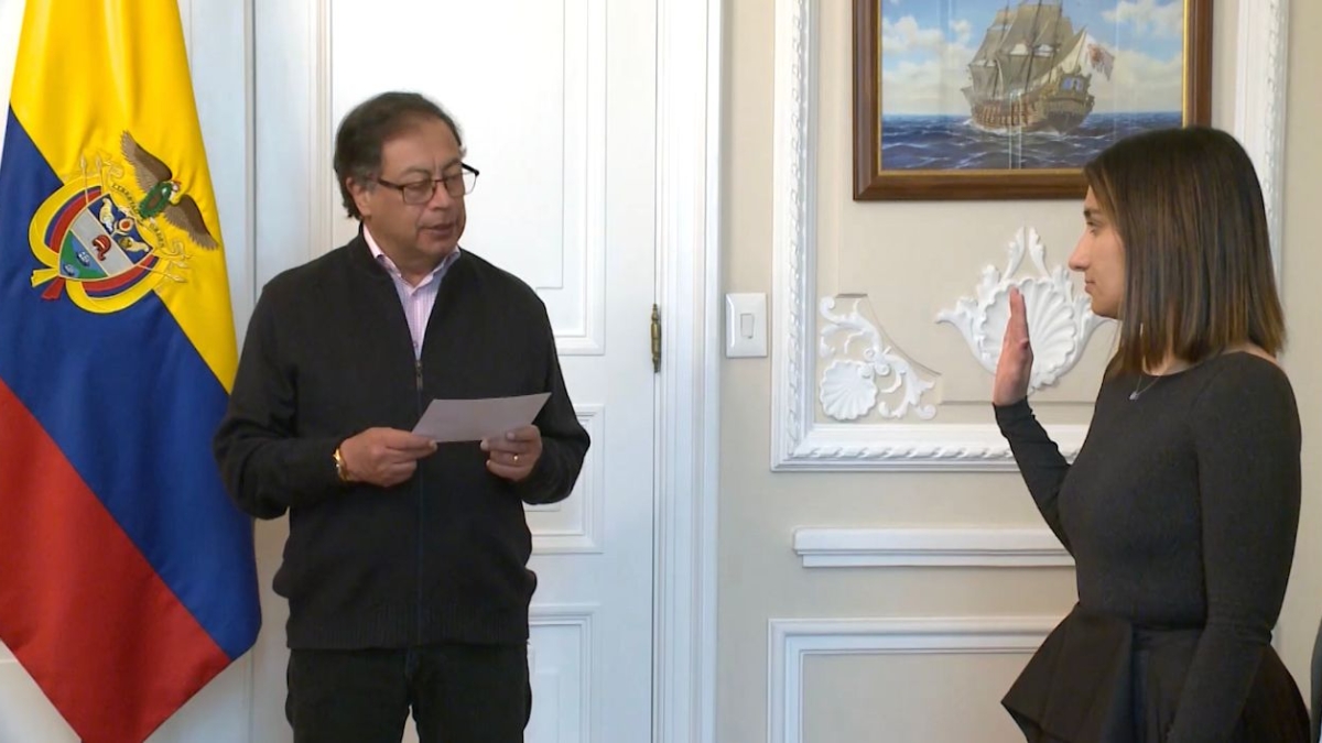 Luis Gilberto Murillo y Laura Sarabia