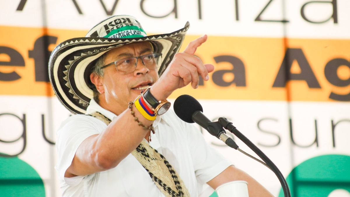 Petro llega a Popayán