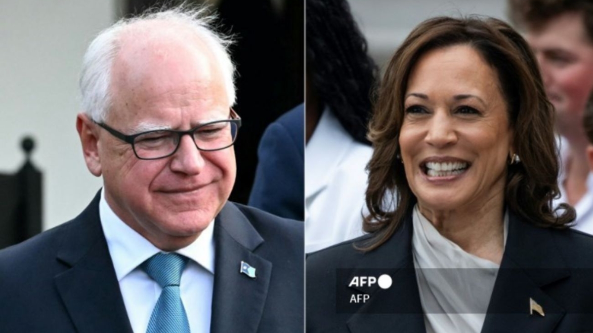 Kamala Harris elige al gobernador de Minnesota