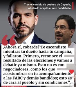 Abelardo de la Espriella responde con firmeza y fortalece su imagen de liderazgo ante la controversia